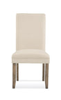 Bassett Natural Linen/R Colby Parsons Chair Set of 2