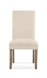 Bassett Natural Linen/R Colby Parsons Chair Set of 2