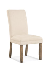 Bassett Natural Linen/R Colby Parsons Chair Set of 2