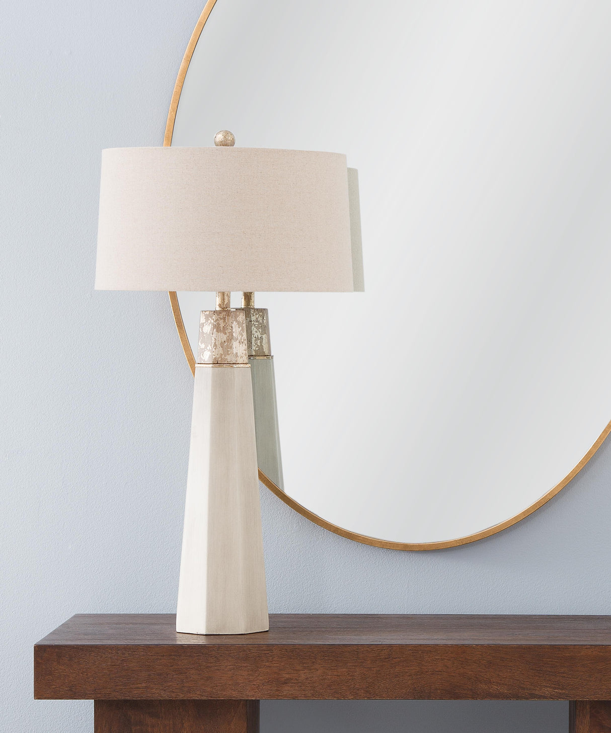 Bassett Gray Rowan Table Lamp