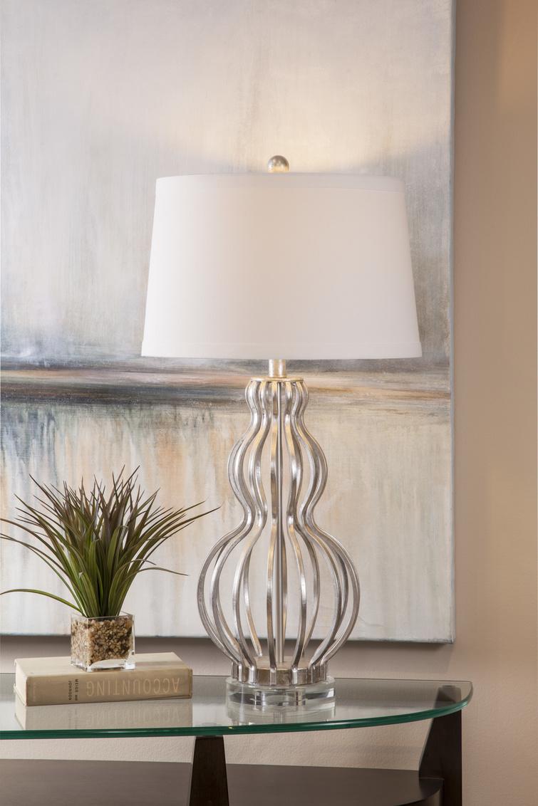 Bassett Silver Sophie Table Lamp