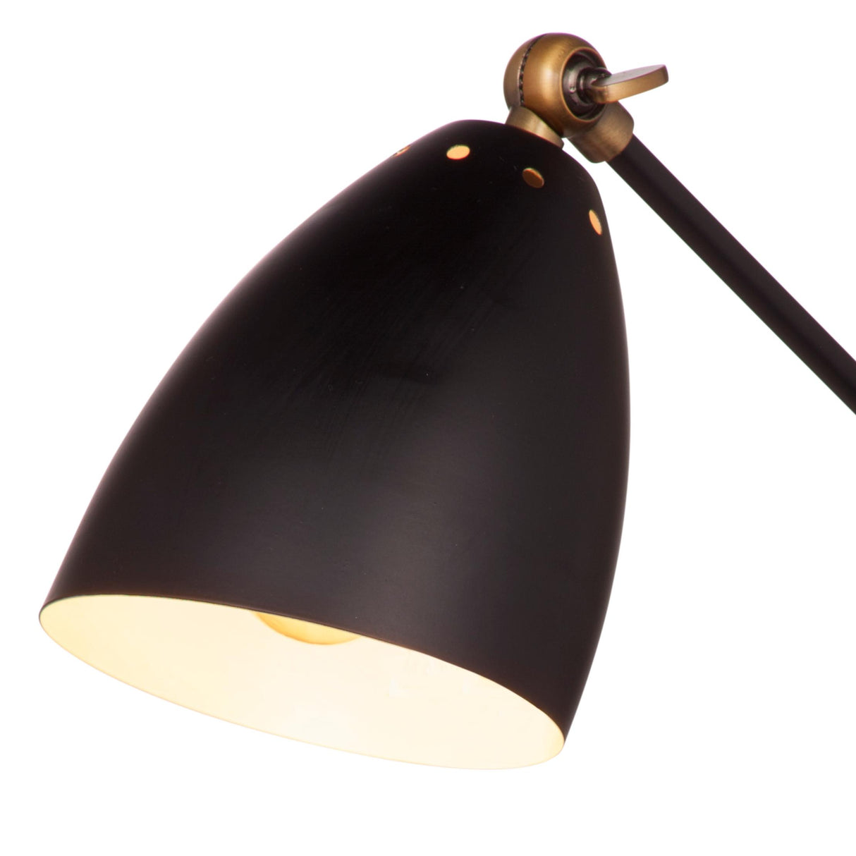 Bassett Black Correll Task Lamp