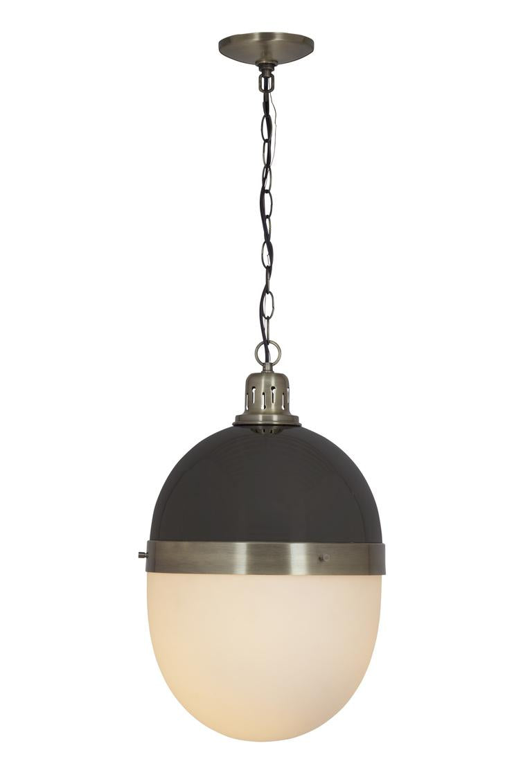 Bassett Black Garfield Pendant