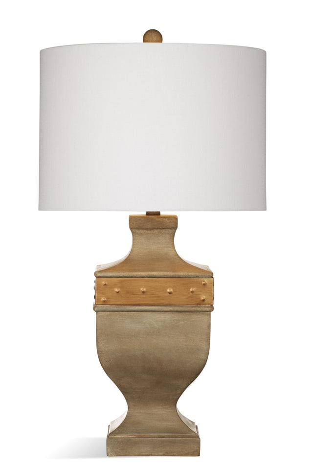 Bassett Dark Concrete Bowery Table Lamp