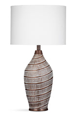 Bassett Antique Copper Santa Cruz Table Lamp