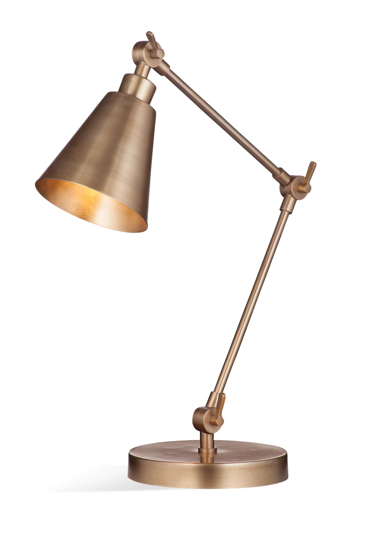 Bassett Antique Brass Del Norte Table Lamp