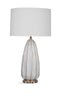 Bassett White/Gold Josephine Table Lamp