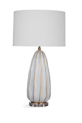 Bassett White/Gold Josephine Table Lamp
