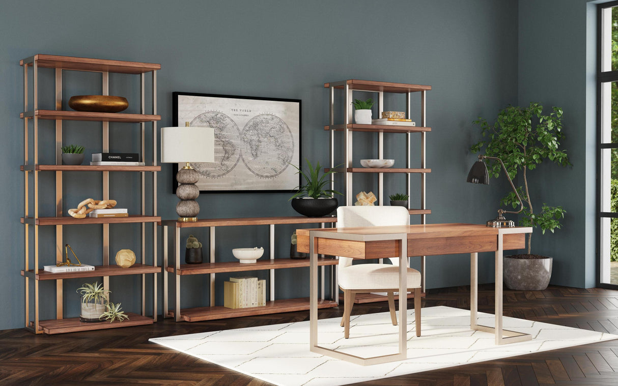 Bassett Black Shine Desk Lamp