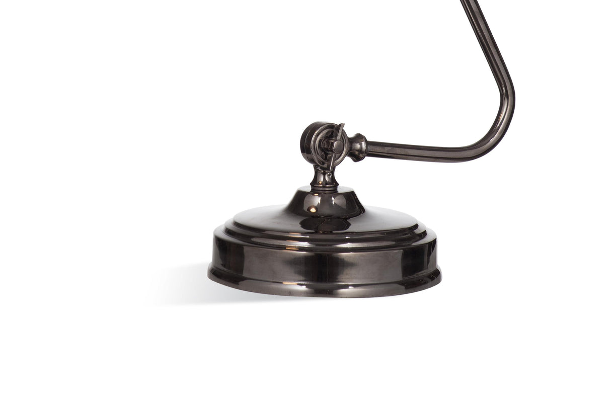 Bassett Black Shine Desk Lamp