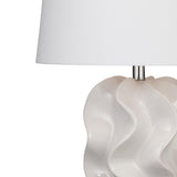Bassett White Crete Table Lamp