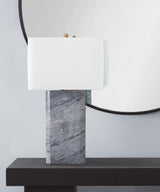 Bassett Gray Leed Table Lamp