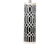 Bassett Black/White Baaker Table Lamp