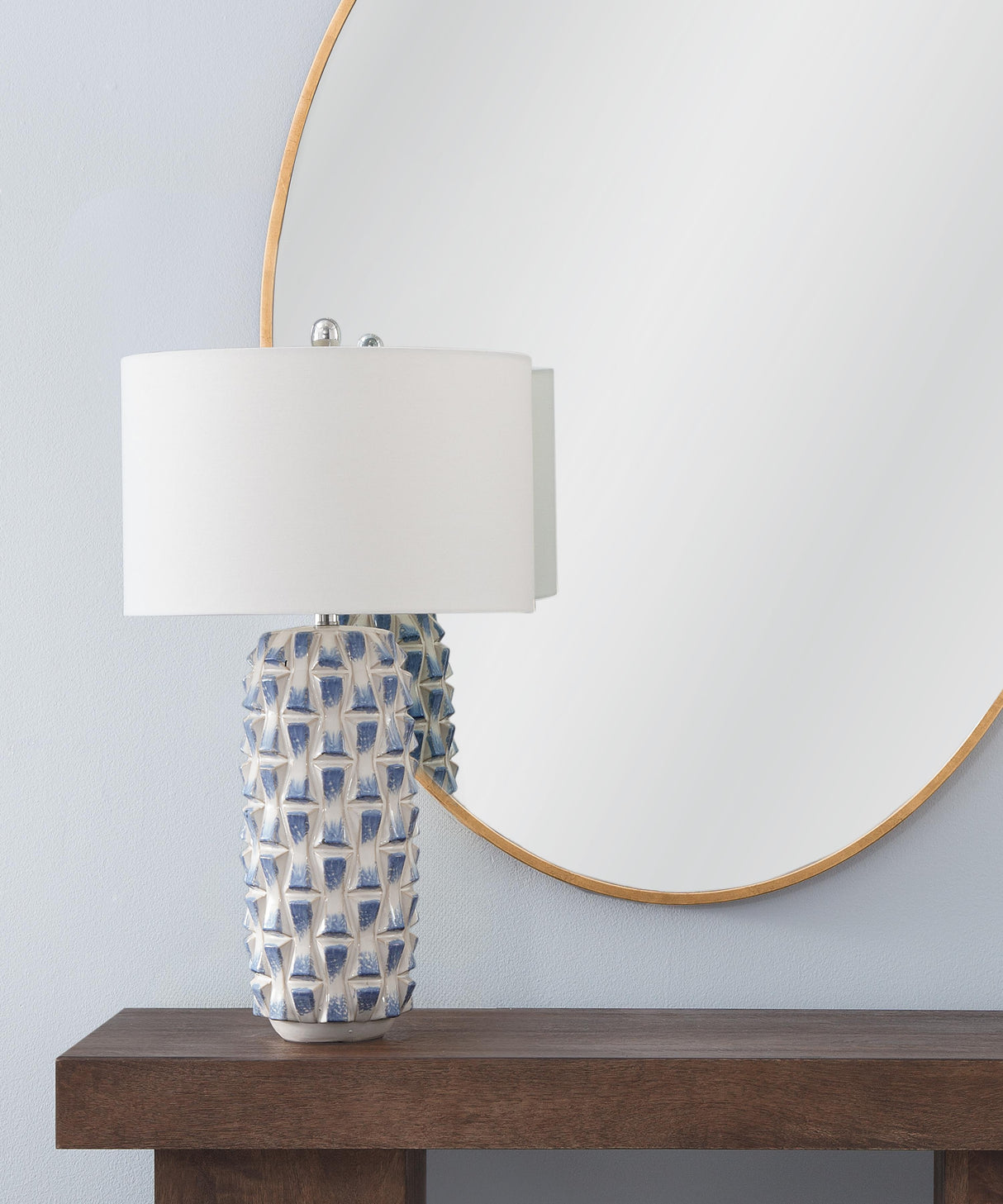 Bassett Blue Stones Table Lamp
