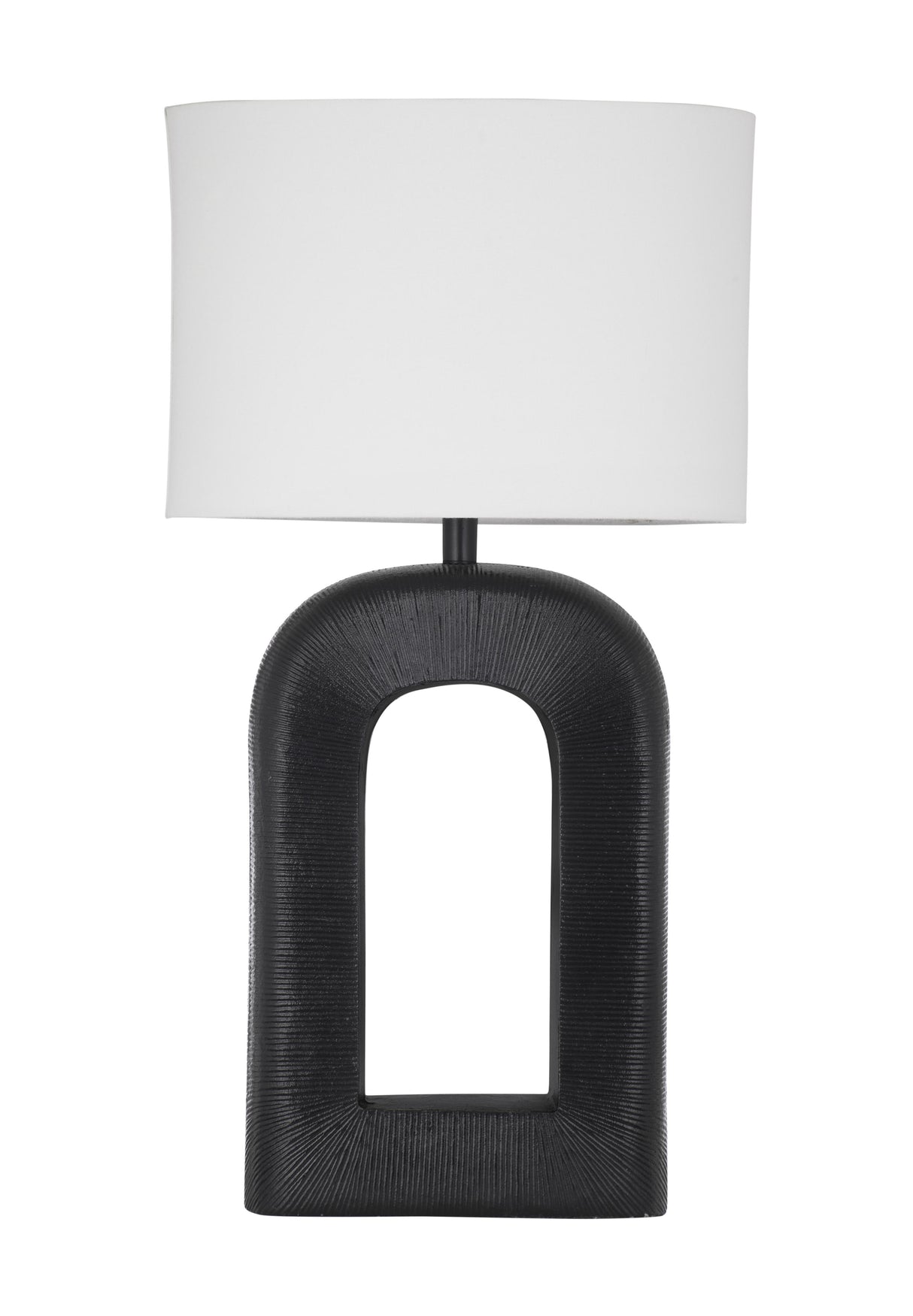 Bassett Black Leers Table Lamp