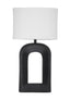 Bassett Black Leers Table Lamp