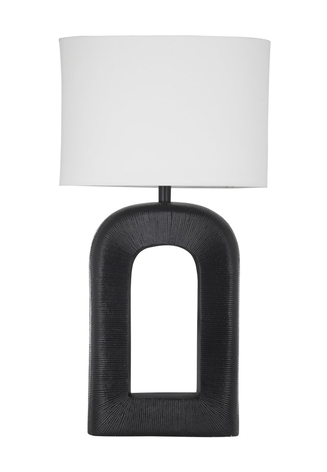 Bassett Black Leers Table Lamp