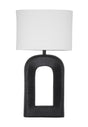 Bassett Black Leers Table Lamp