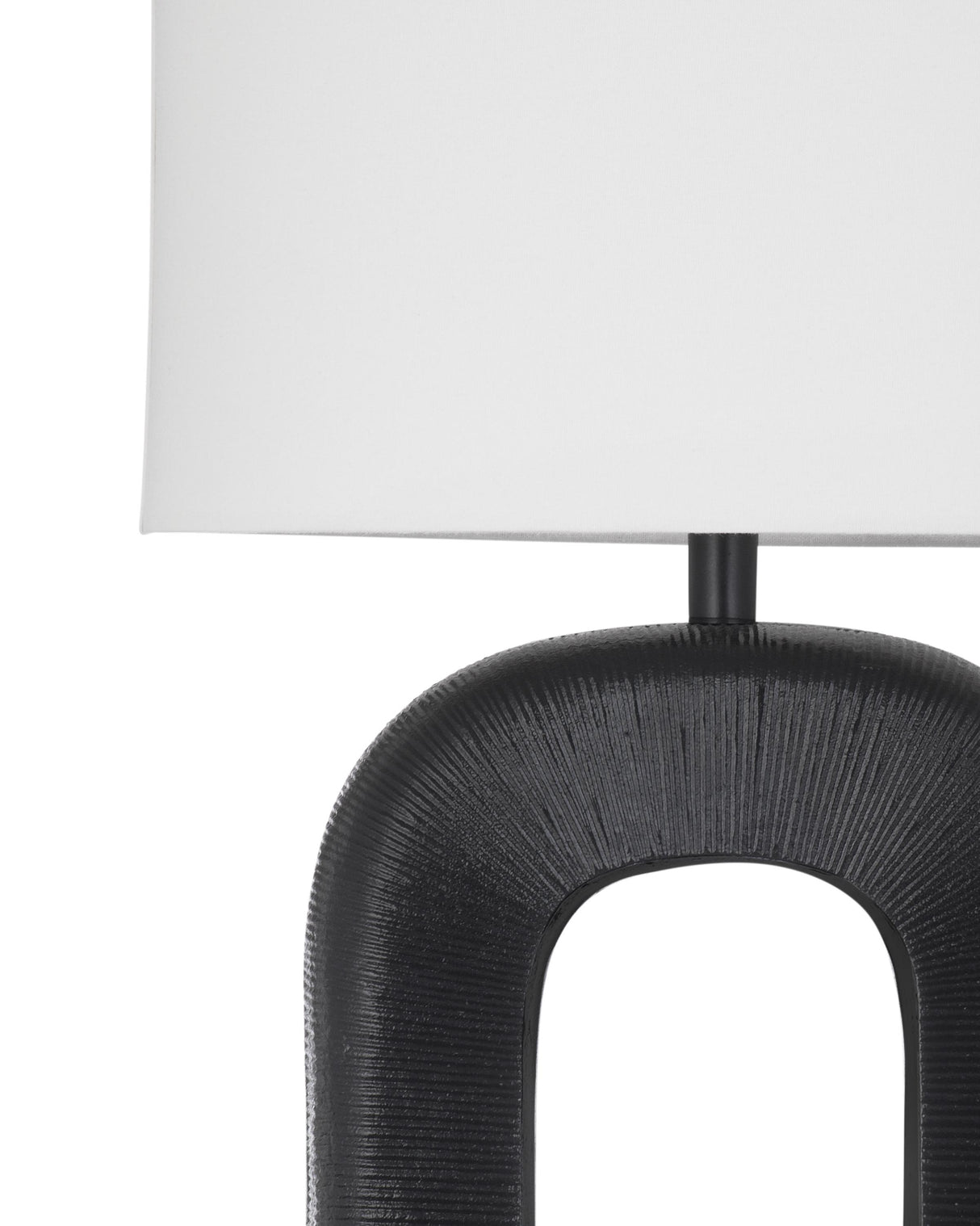 Bassett Black Leers Table Lamp