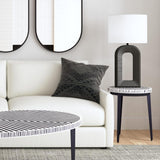 Bassett Black Leers Table Lamp