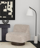 Bassett Black Studio Floor Lamp