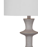 Bassett Gray Candra Table Lamp