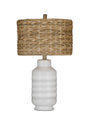 Bassett White Tigris Table Lamp
