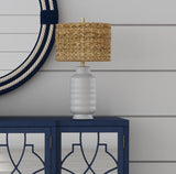 Bassett White Tigris Table Lamp