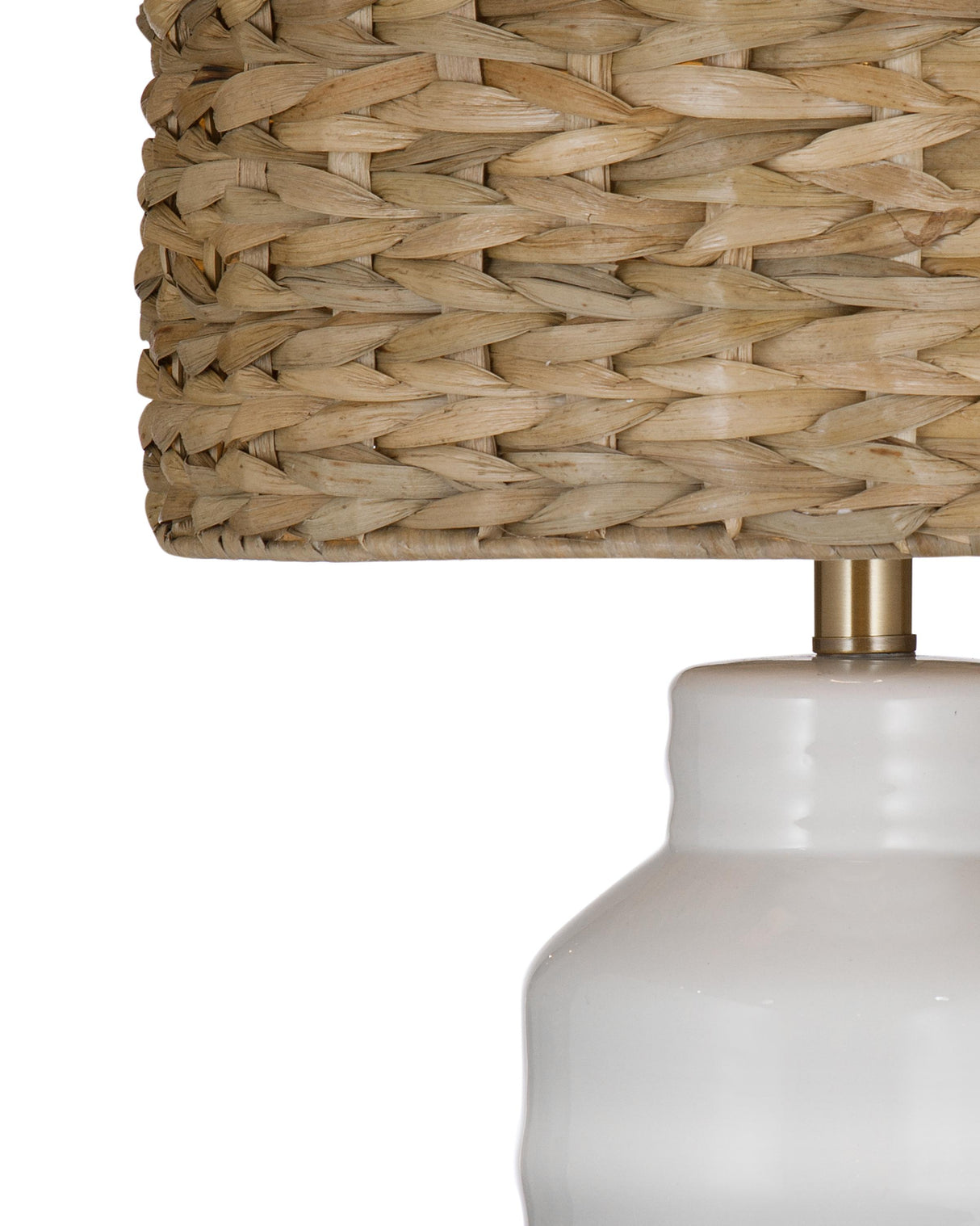Bassett White Tigris Table Lamp