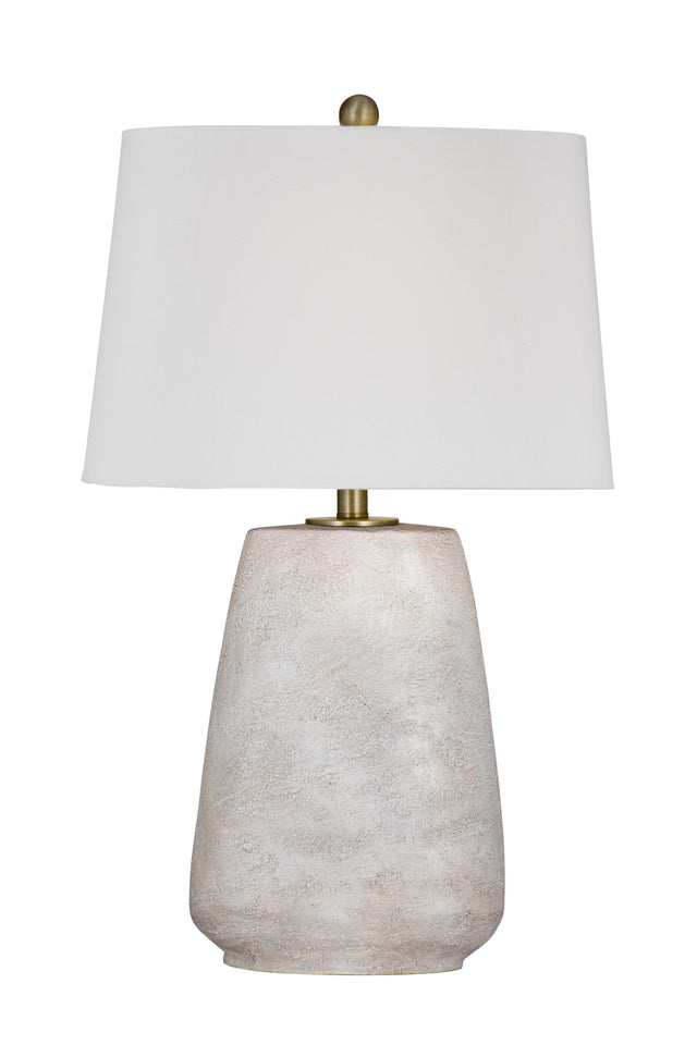 Bassett White Kasi Table Lamp