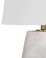Bassett White Kasi Table Lamp