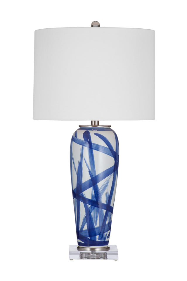 Bassett Blue/White Rianna Table Lamp