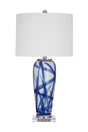 Bassett Blue/White Rianna Table Lamp