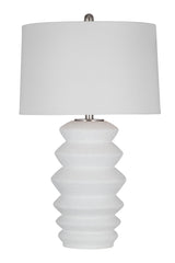 Bassett White Hess Table Lamp