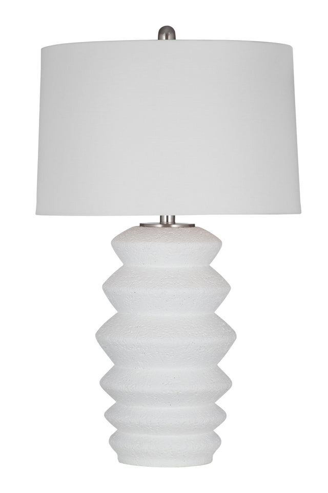 Bassett White Hess Table Lamp