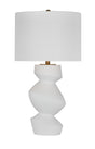 Bassett Matte White Helen Table Lamp