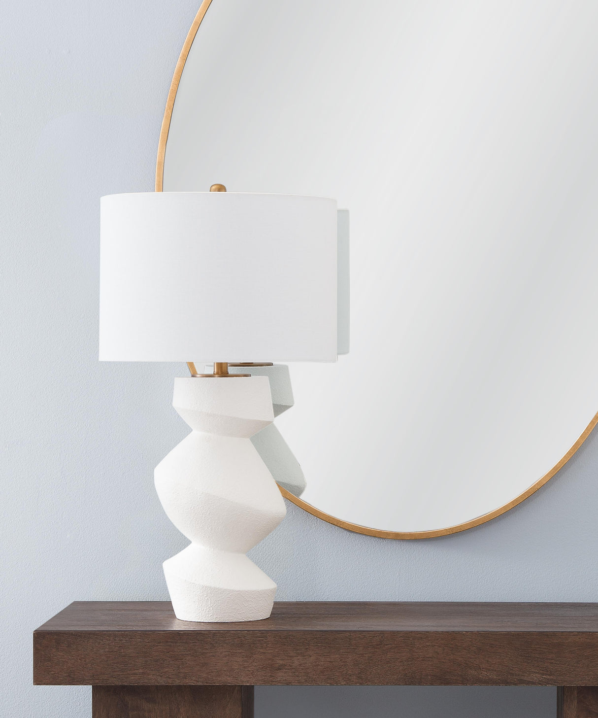 Bassett White Helen Table Lamp