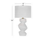 Bassett White Helen Table Lamp