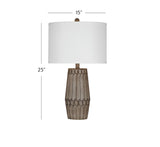 Bassett Brown Harper Table Lamp