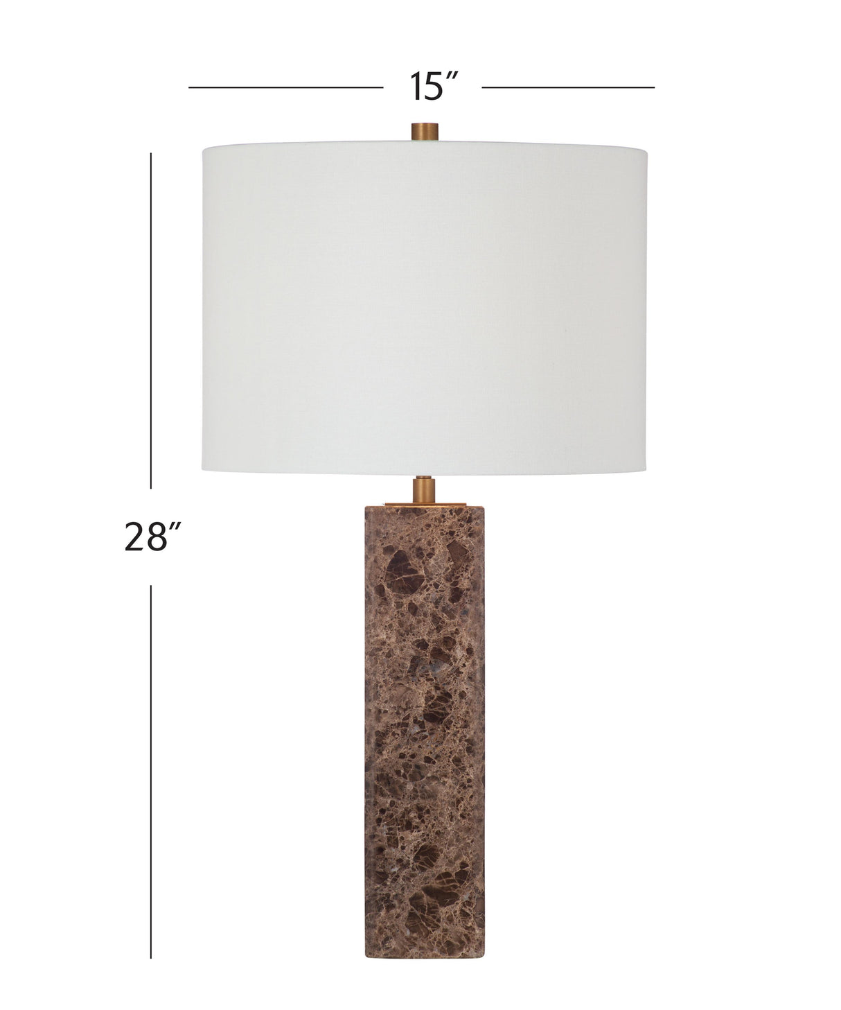 Bassett Brown Berrien Table Lamp