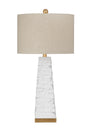 Bassett White Comoros Table Lamp