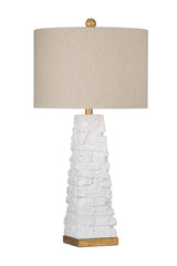 Bassett White Comoros Table Lamp