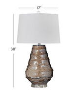 Bassett Gray Monaco Table Lamp