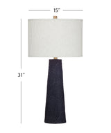 Bassett Black Merrick Table Lamp