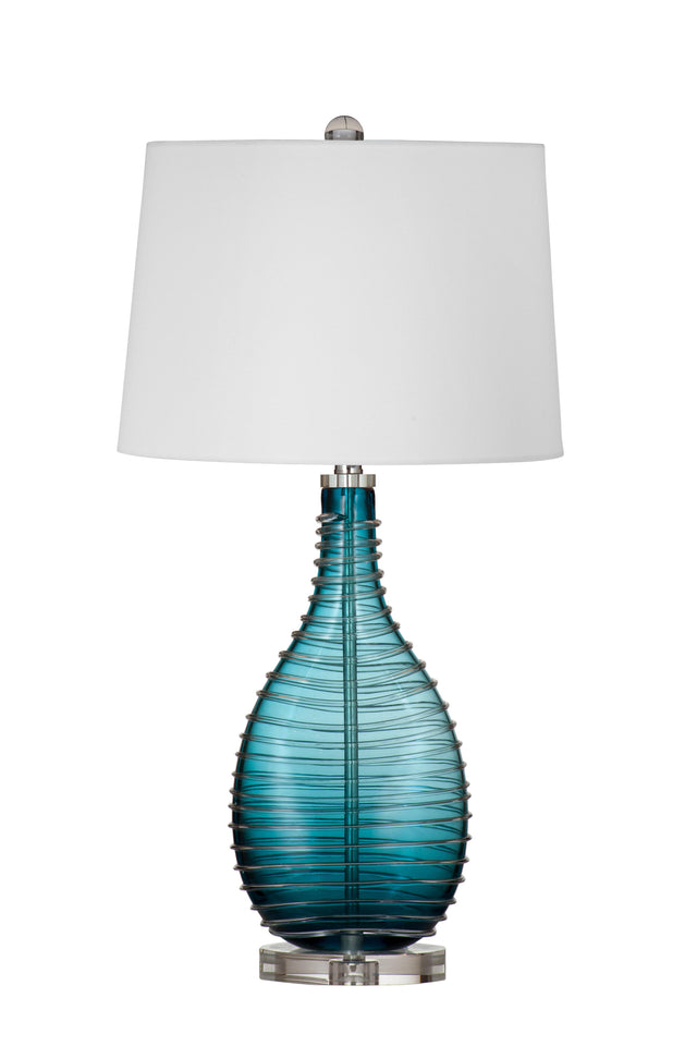 Bassett Blue Andorra Table Lamp