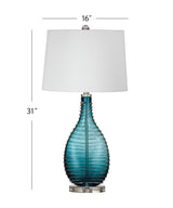 Bassett Blue Andorra Table Lamp