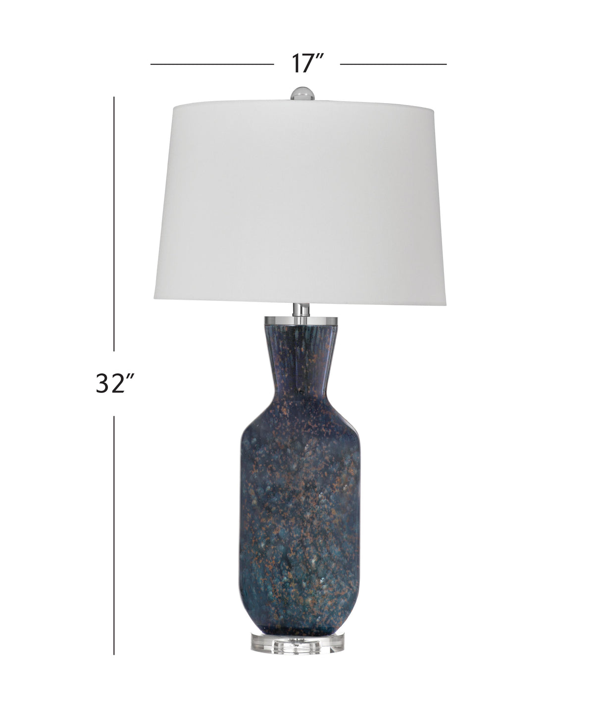 Bassett Blue Loundes Table Lamp