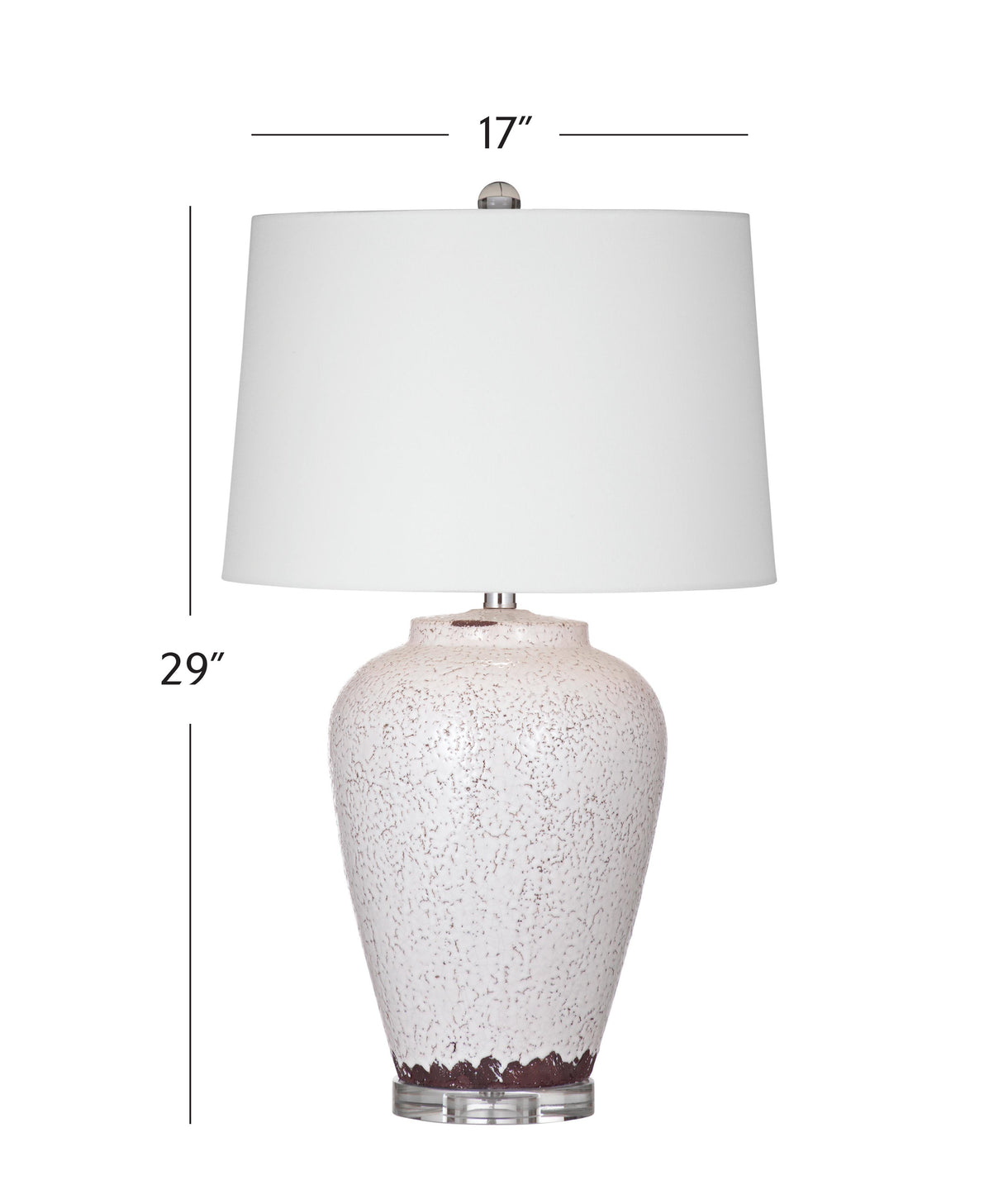 Bassett White Celburne Table Lamp