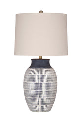 Bassett Blue/White Marrengo Table Lamp