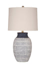 Bassett Blue/White Marrengo Table Lamp